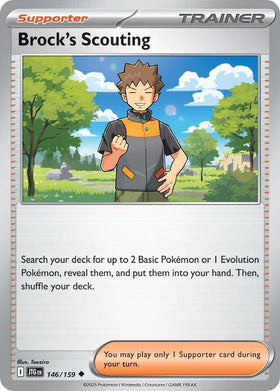 Brock's Scouting [146/159] [Journey Together] Reverse Holofoil
