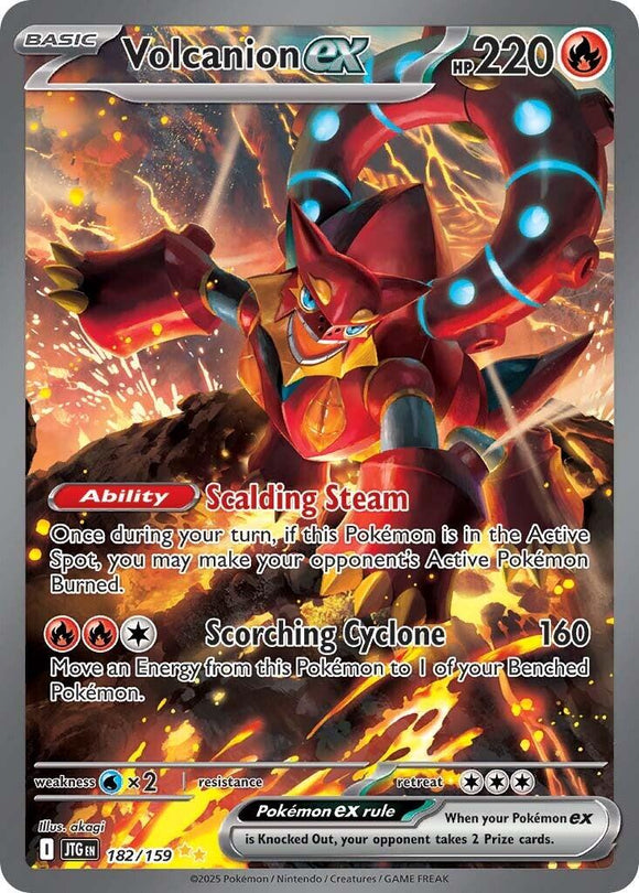 Volcanion ex [182/159] [Journey Together] Holofoil