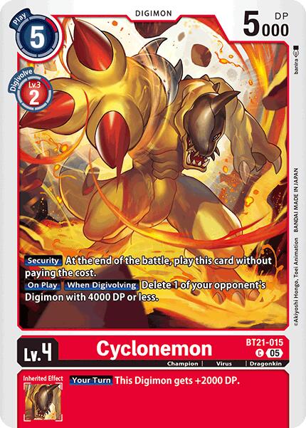 Cyclonemon [BT21-015 C] [World Convergence]
