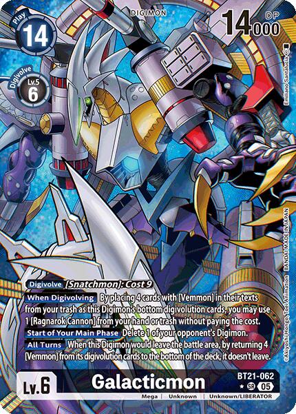 Galacticmon (Alternate Art) [BT21-062] [World Convergence] Foil