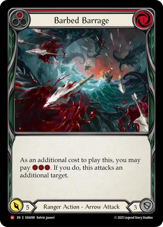 Barbed Barrage [SEA098] [High Seas]