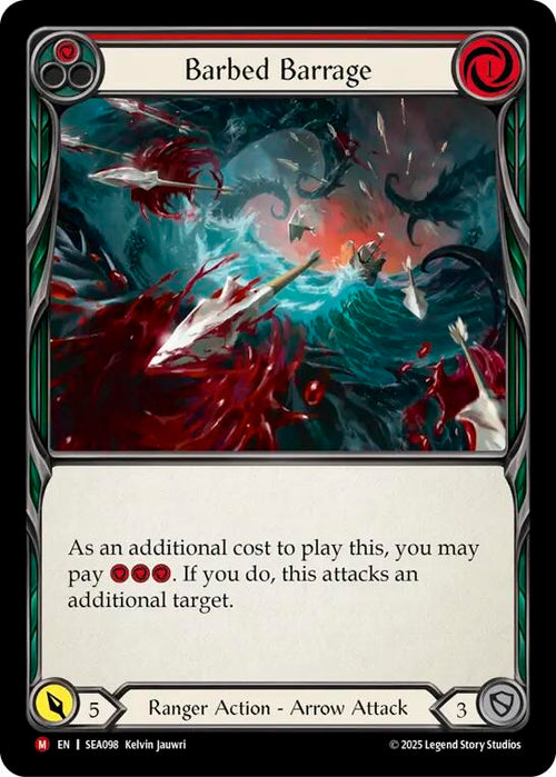 Barbed Barrage [SEA098] [High Seas]