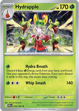 Hydrapple [018/182] [Destined Rivals] Holofoil