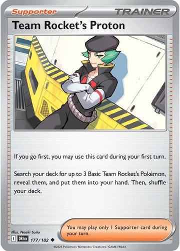Team Rocket's Proton [177/182] [Destined Rivals] Reverse Holofoil