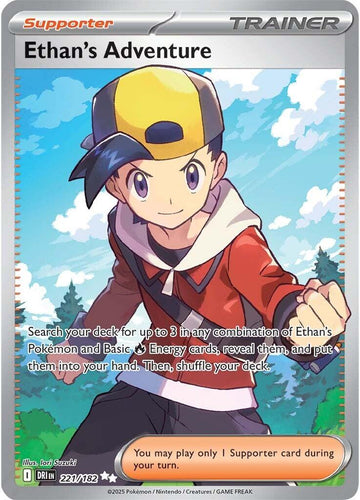 Ethan's Adventure [221/182] [Destined Rivals] Holofoil