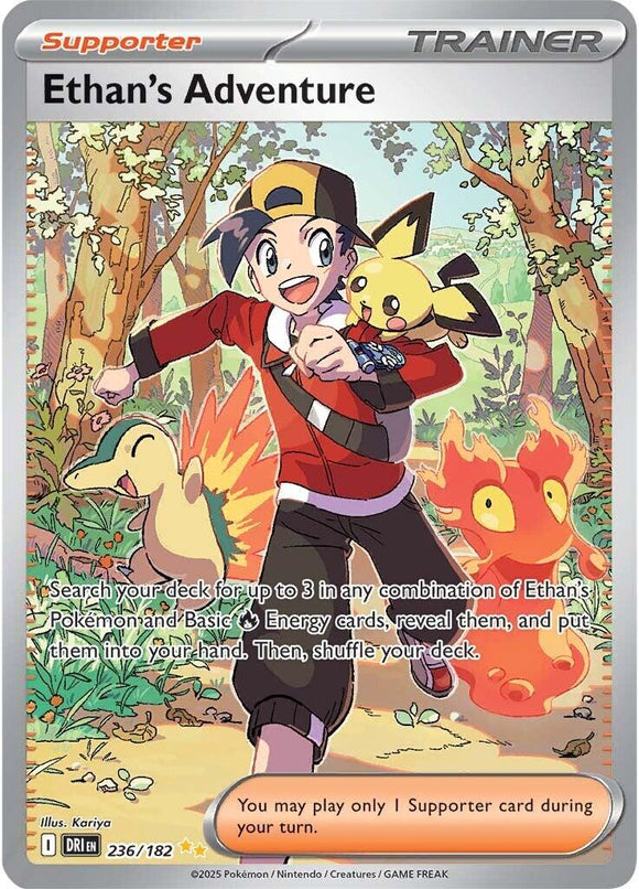 Ethan's Adventure [236/182] [Destined Rivals] Holofoil