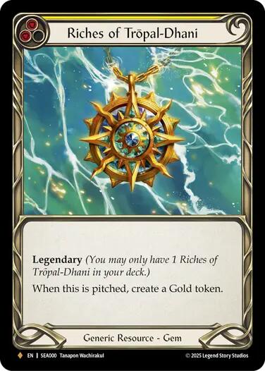 Riches of Tropal-Dhani [SEA000] [High Seas] Rainbow Foil