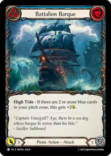 Battalion Barque (Blue) [SEA154] [High Seas]