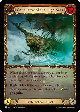 Conqueror of the High Seas (Treasure) [SEA130] [High Seas] Cold Foil