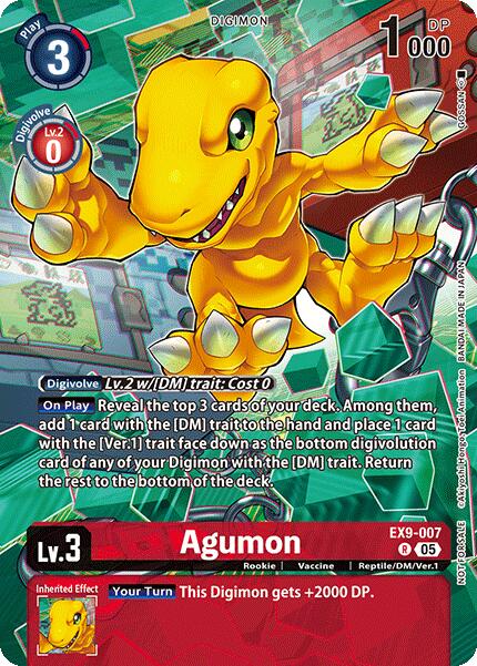 Agumon (Digital Monster Day Commemoration Event Participant) [EX9-007] [Digimon Promotion Cards]