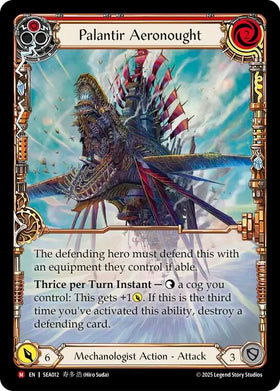 Palantir Aeronought (Extended Art) [SEA012] [High Seas] Rainbow Foil