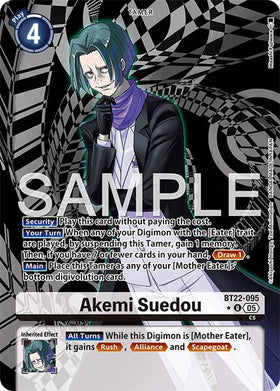 Akemi Suedou (Alternate Art) [BT22-095] [Cyber Eden] Foil
