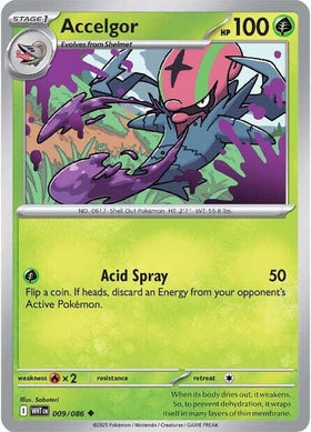 Accelgor [009/086] [White Flare]