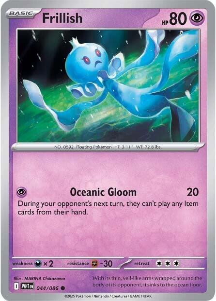 Frillish [044/086] [White Flare]