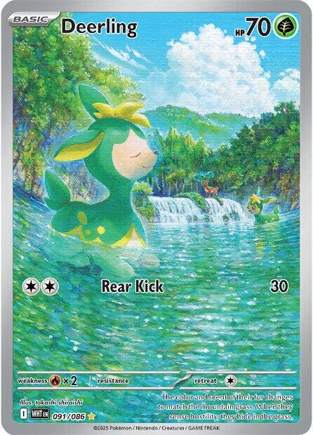 Deerling [091/086] [White Flare] Holofoil