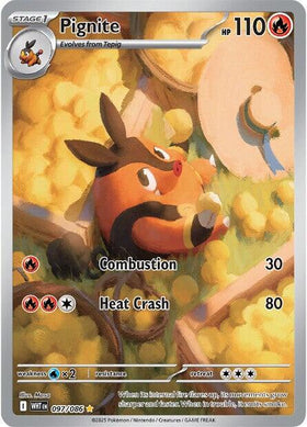 Pignite [097/086] [White Flare] Holofoil