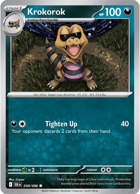 Krokorok [058/086] [Black Bolt]