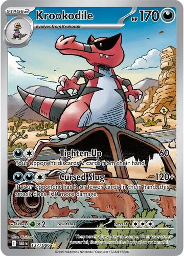 Krookodile [137/086] [Black Bolt] Holofoil