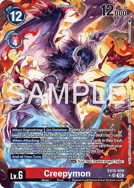 Creepymon (Alternate Art) [EX10-009] [Sinister Order] Foil