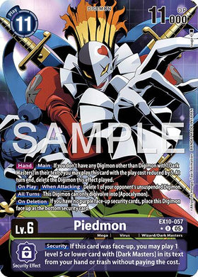Piedmon (Alternate Art) [EX10-057] [Sinister Order] Foil