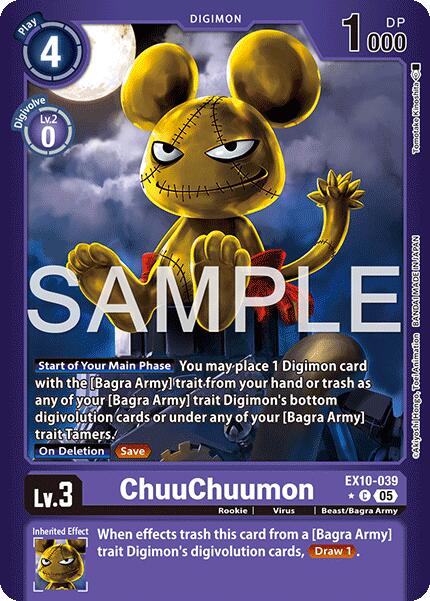 ChuuChuumon (Limited Foil) [EX10-039] [Sinister Order] Foil