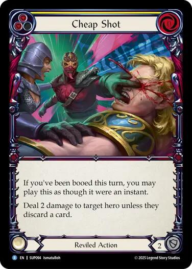 Cheap Shot [SUP094] [Super Slam] Rainbow Foil