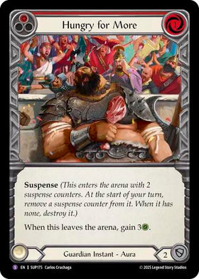 Hungry for More [SUP175] [Super Slam] Rainbow Foil