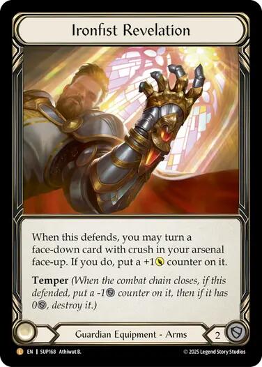Ironfist Revelation [SUP168] [Super Slam] Rainbow Foil