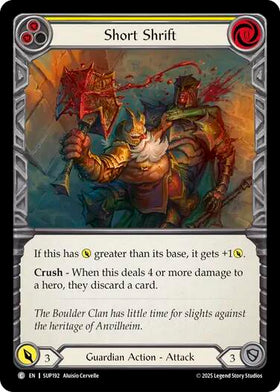 Short Shrift [SUP192] [Super Slam] Rainbow Foil