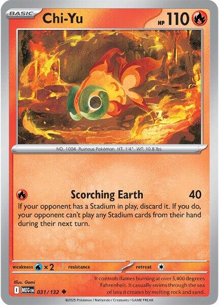 Chi-Yu [031/132] [Mega Evolution] Reverse Holofoil