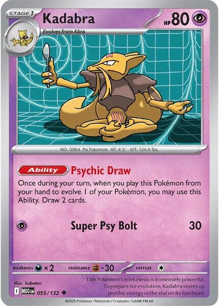 Kadabra [055/132] [Mega Evolution]
