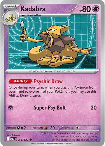 Kadabra [055/132] [Mega Evolution]