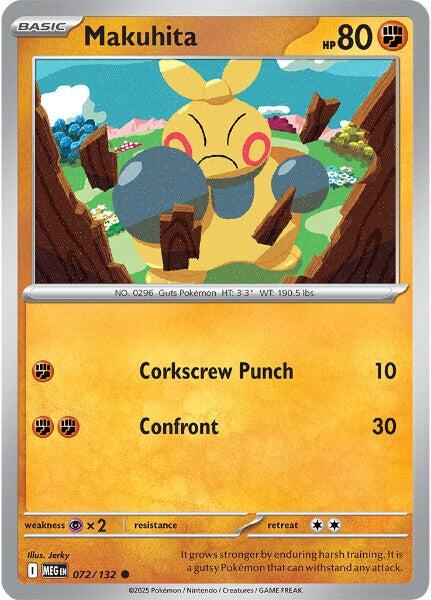 Makuhita [072/132] [Mega Evolution] Reverse Holofoil