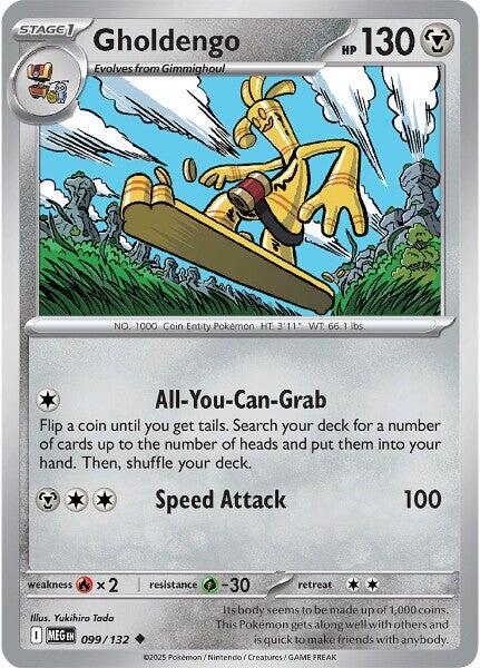 Gholdengo [099/132] [Mega Evolution] Reverse Holofoil