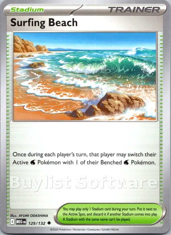 Surfing Beach [129/132] [Mega Evolution]