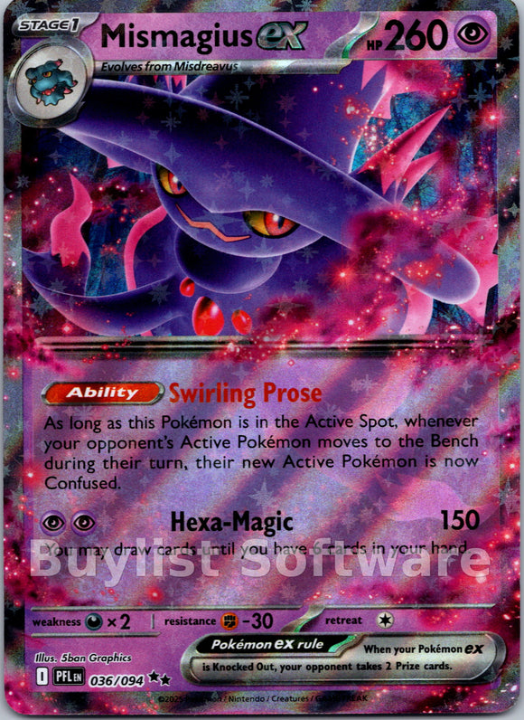 Mismagius ex [036/094] [Phantasmal Flames] Holofoil