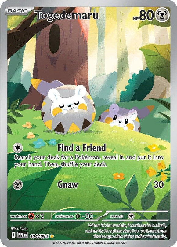 Togedemaru [104/094] [Phantasmal Flames] Holofoil