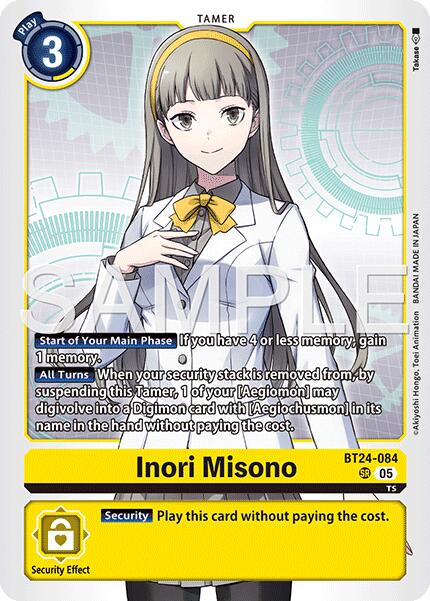 Inori Misono [BT24-084 SR] [Time Stranger] Foil