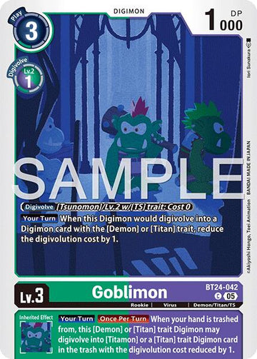 Goblimon [BT24-042 C] [Time Stranger]