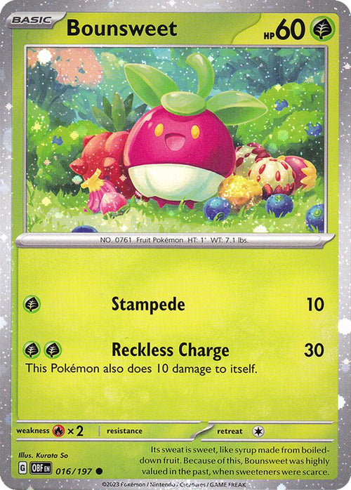 Bounsweet (Cosmos Holo)