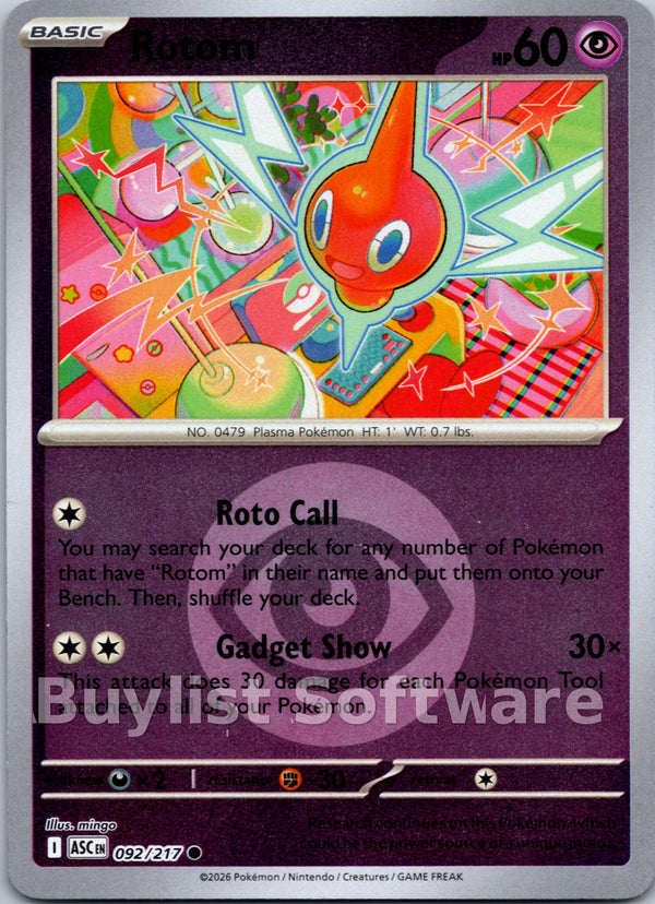 Rotom (Energy Symbol Pattern)