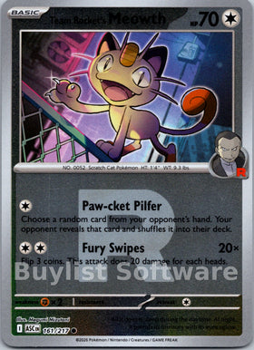 Team Rocket's Meowth (Team Rocket)
