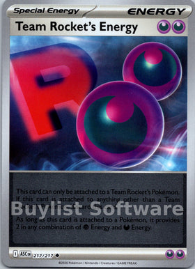 Team Rocket's Energy