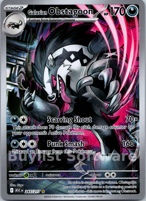 Galarian Obstagoon