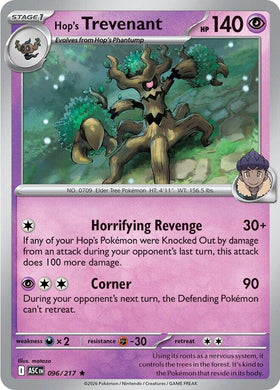 Hop's Trevenant [096/217] [Ascended Heroes] Holofoil