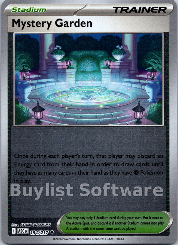Mystery Garden [194/217] [Ascended Heroes] Reverse Holofoil