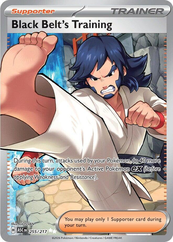 Black Belt's Training [255/217] [Ascended Heroes] Holofoil