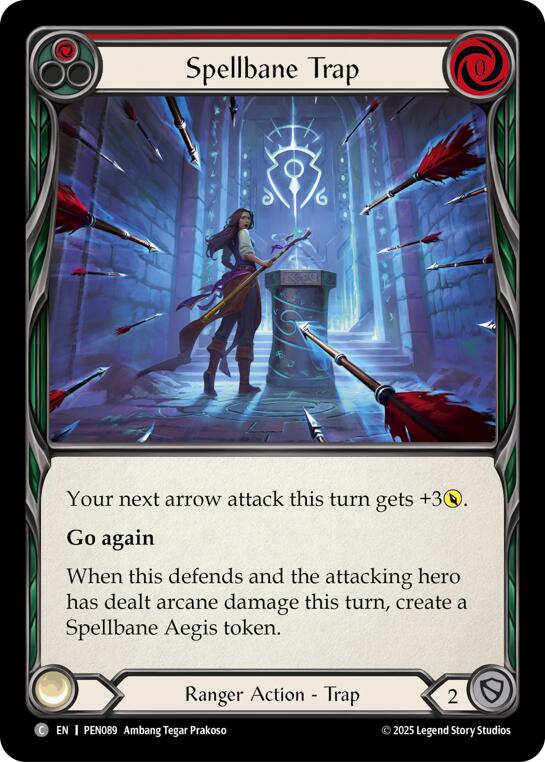 Spellbane Trap (Red)