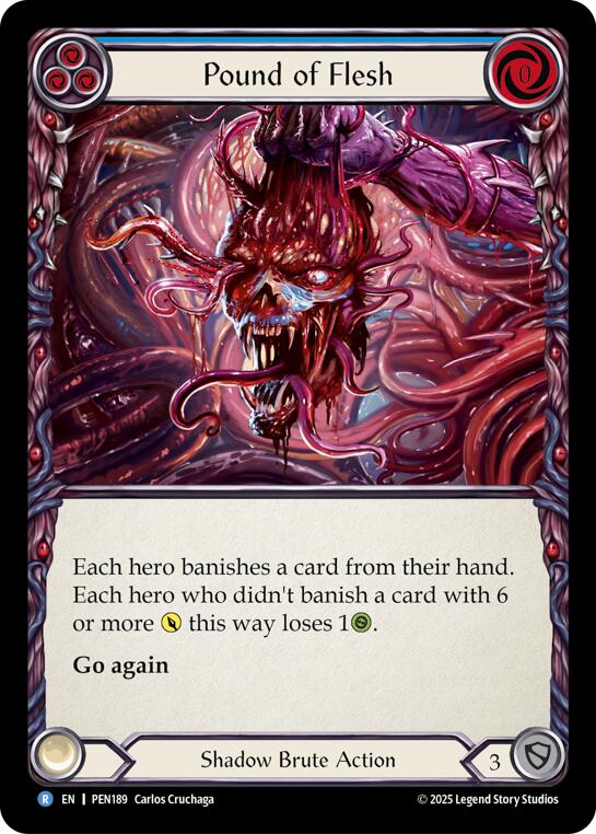 Pound Of Flesh (Blue)