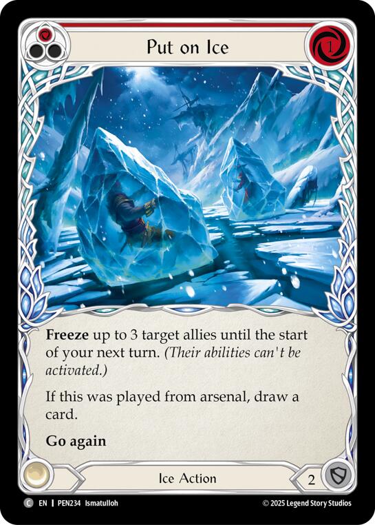 Put On Ice (Red)